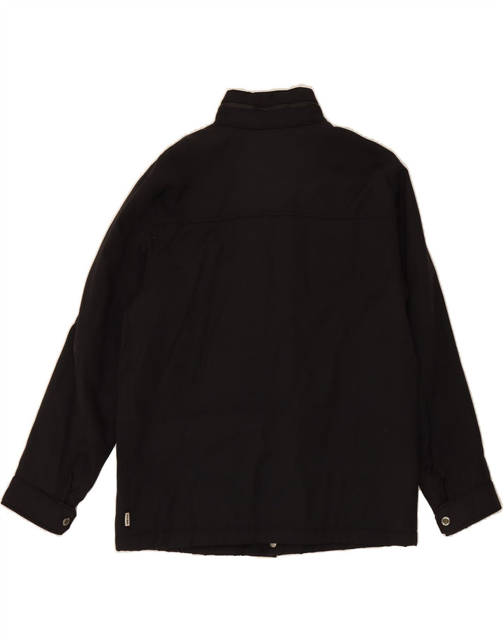 GEOX Mens Hooded Utility Jacket UK 40 Large Black Polyamide Vintage Geox and Second-Hand Geox from Messina Hembry 
