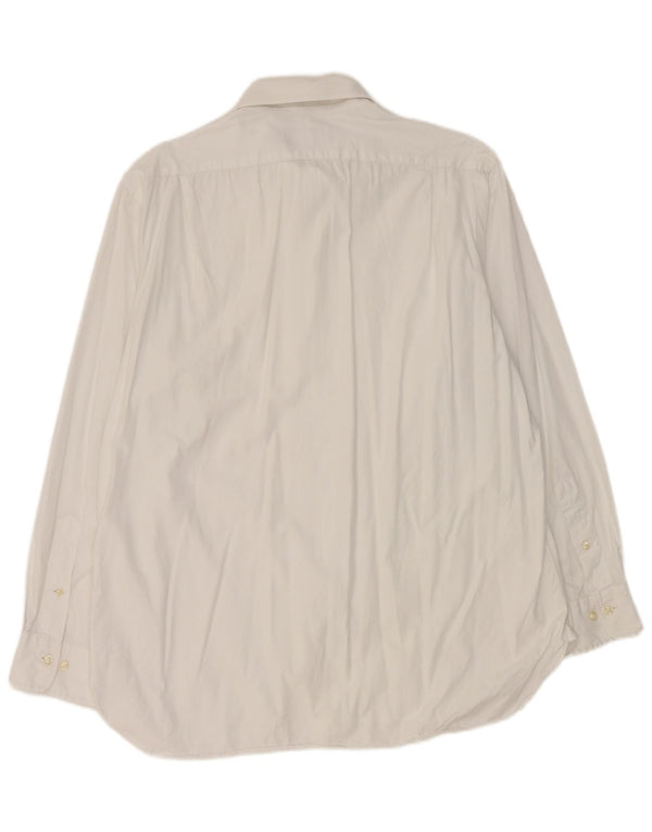 Koszula męska Polo Ralph Lauren rozmiar 17 XL, biała bawełna