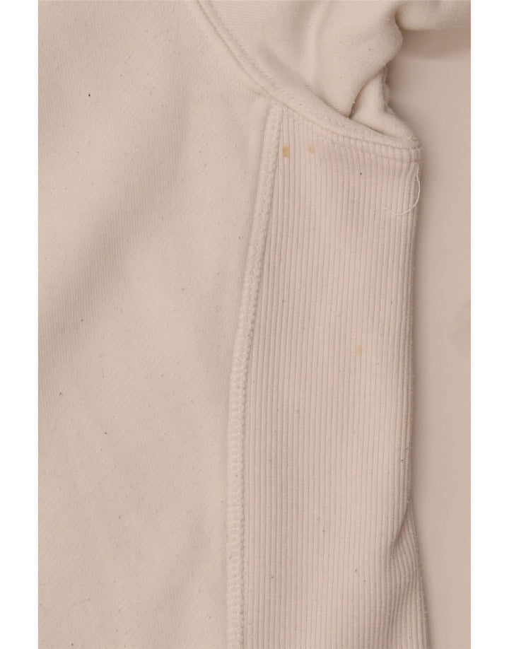 Męski sweter z kapturem Superdry, średni biały, bawełniany