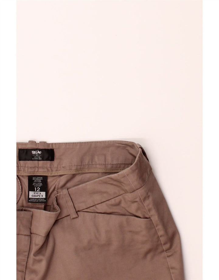 MOSSIMO Womens Casual Shorts US 12 Large W34 Beige Cotton Vintage Mossimo and Second-Hand Mossimo from Messina Hembry 