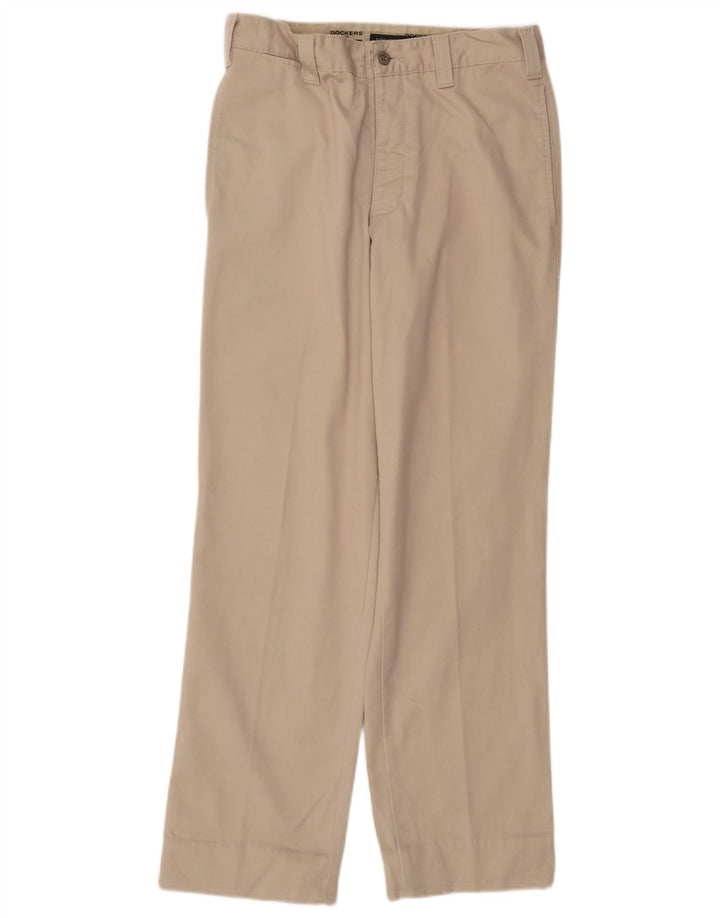 Męskie spodnie typu chino DOCKERS khaki W28 L29 beżowe