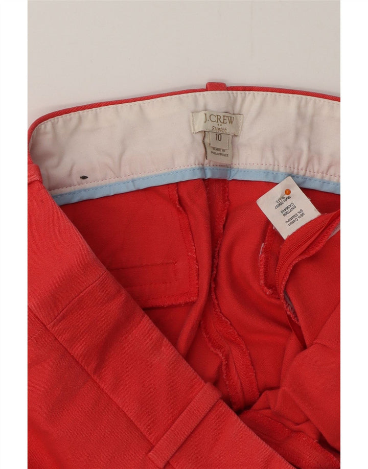 Spodnie damskie J. CREW o krótkim kroju US 10 Large W32 L25 Red