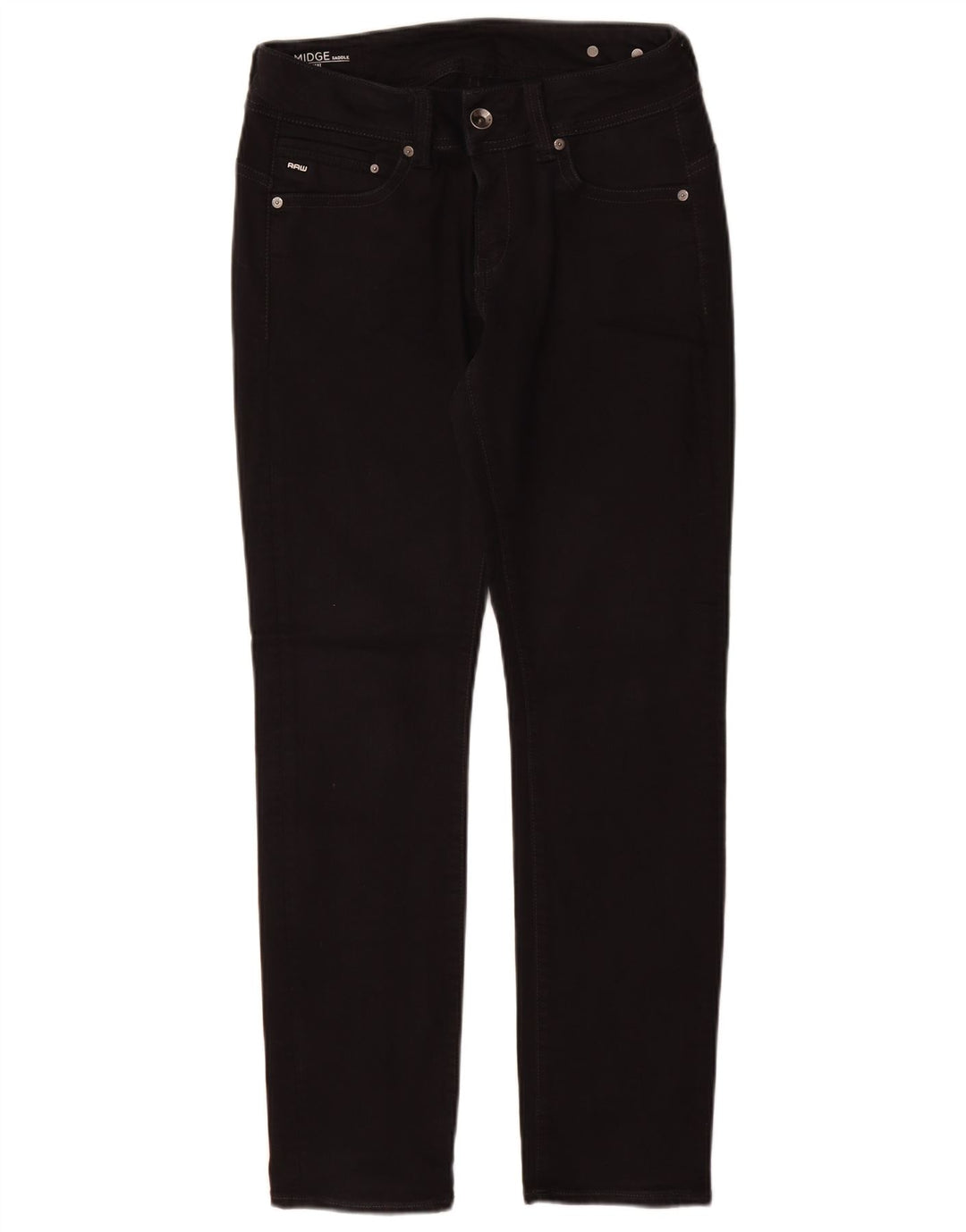 Damskie jeansy skinny G-STAR Midge W30 L30 Czarna bawełna