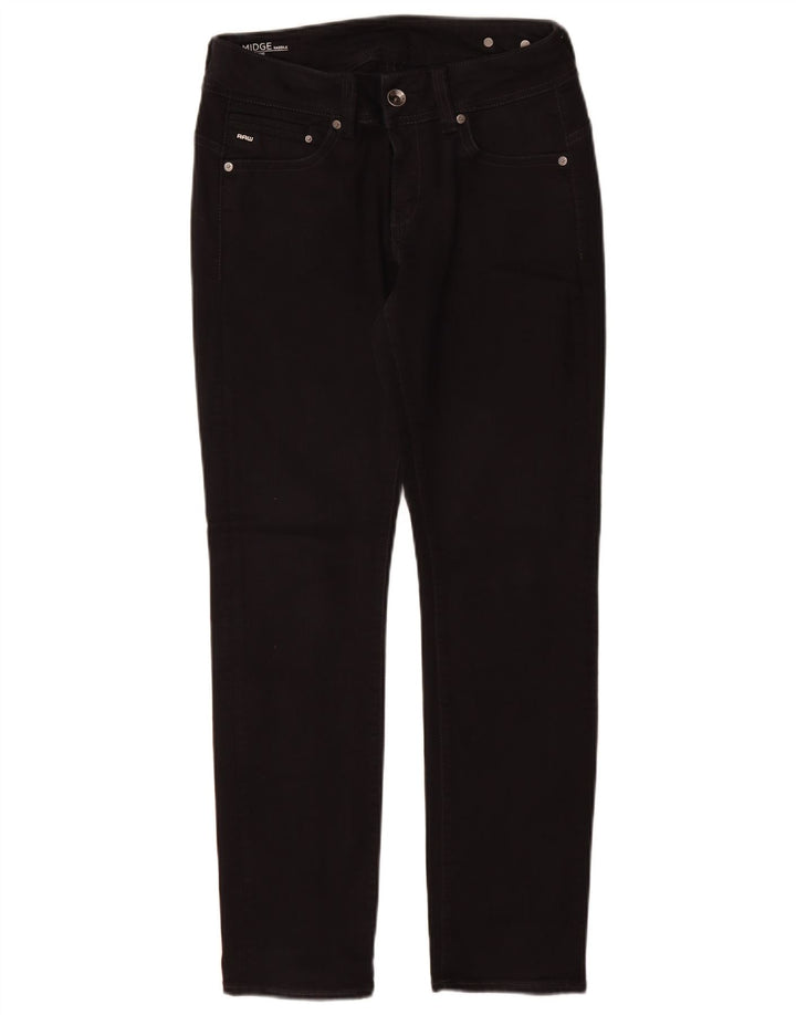 Damskie jeansy skinny G-STAR Midge W30 L30 Czarna bawełna