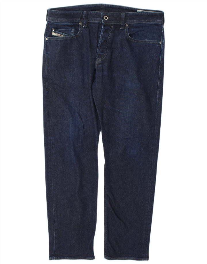 Diesel Męskie Jeansy Slim W34 L30 Granatowe Bawełniane