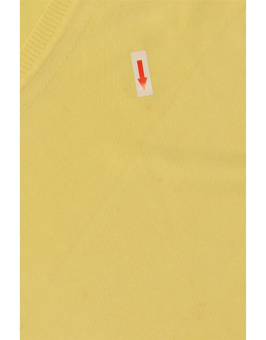 Męski sweter Zara z dekoltem w kształcie litery V, XL, żółty