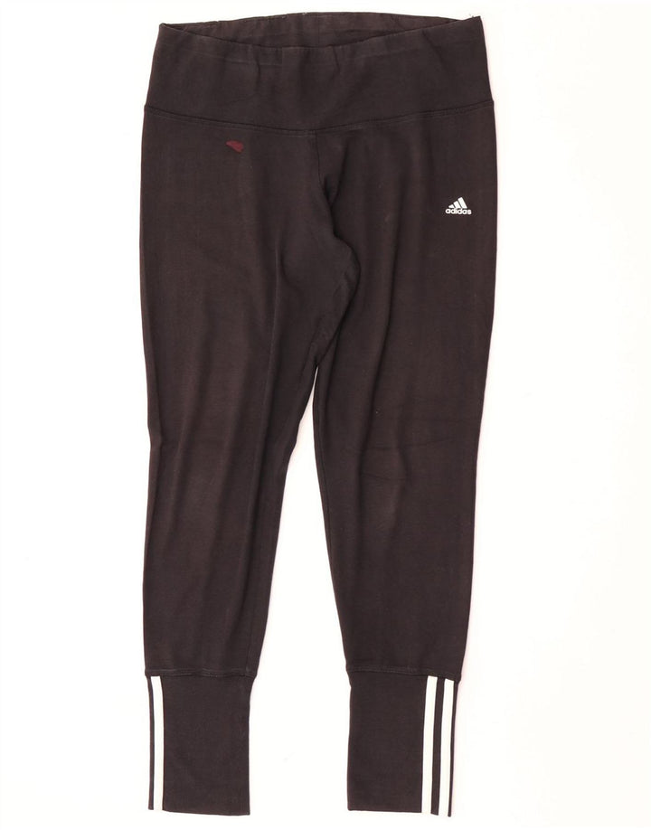 Legginsy damskie Adidas UK 12/14 Średnia czarna bawełna