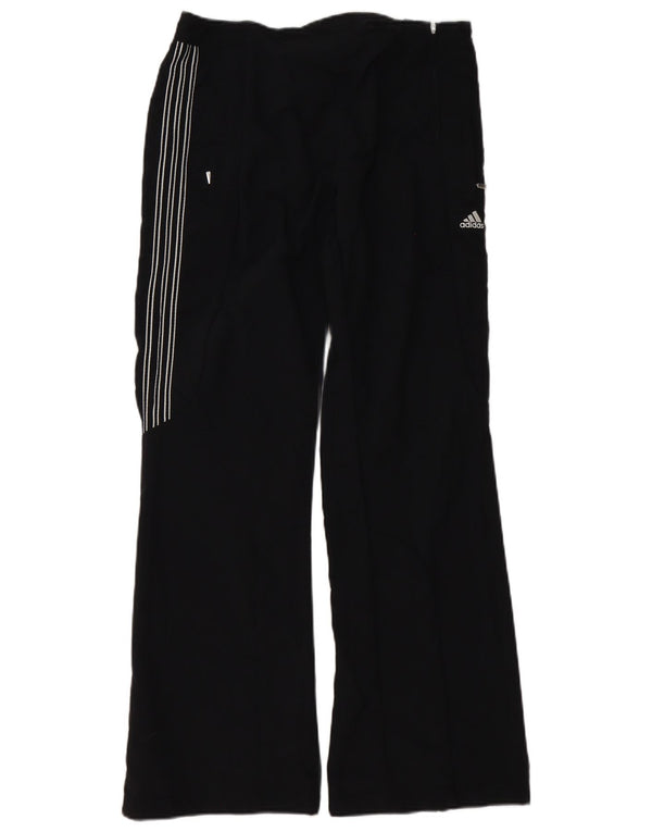 Damskie spodnie dresowe Adidas UK 14 Średni czarny poliester