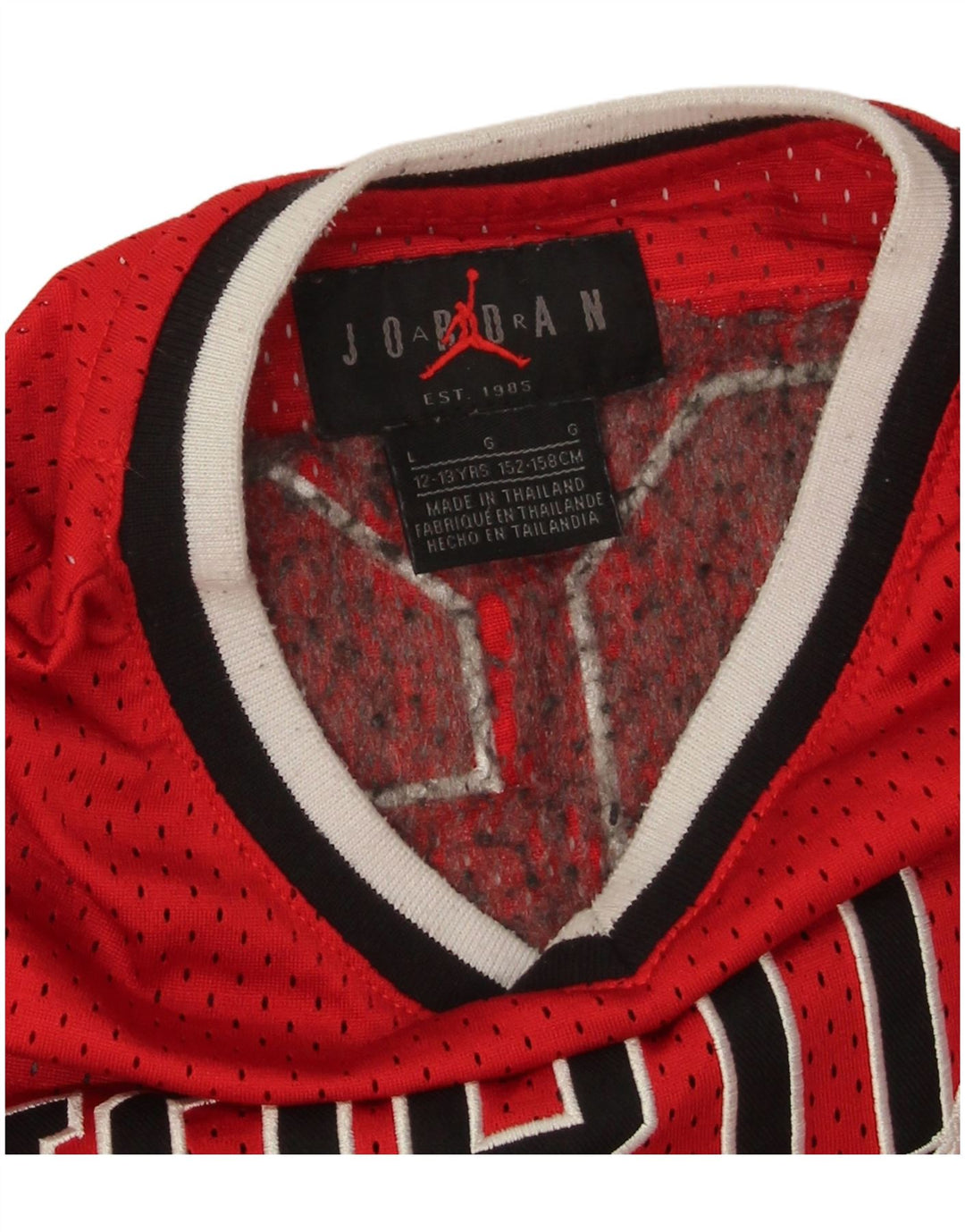 Chłopięcy T-shirt z grafiką Jordan na 12-13 lat, duży, czerwony