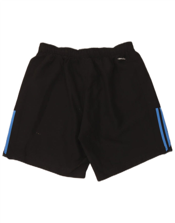 Męskie spodenki sportowe Adidas Climalite, duże, czarne, poliestrowe