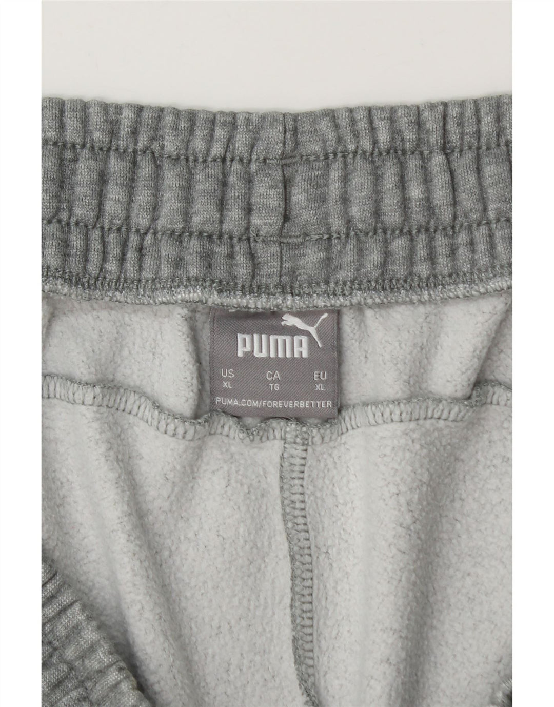 Męskie spodnie dresowe Puma XL, szare, nakrapiane