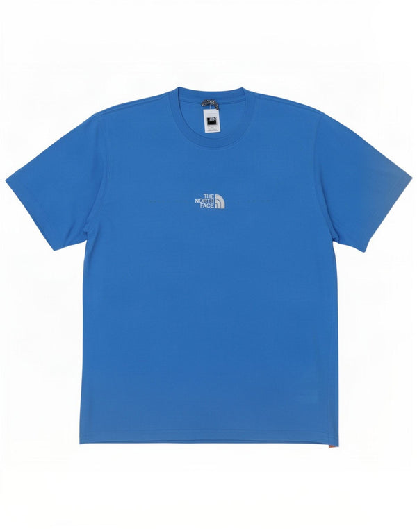 T-shirt męski The North Face, mały, niebieski, bawełniany