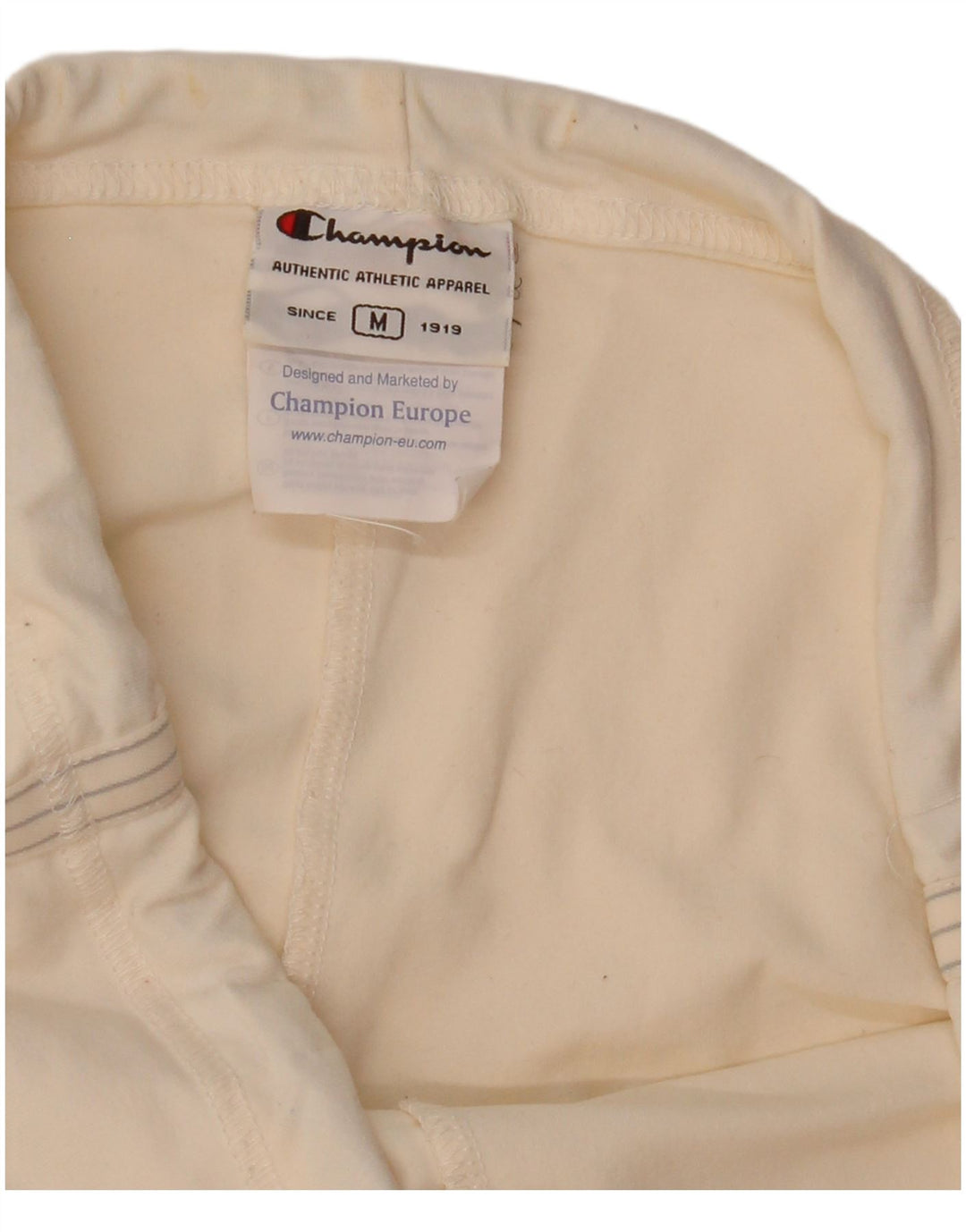 Damskie spodnie dresowe Champion Flare UK 12 Medium Off White Poliamid