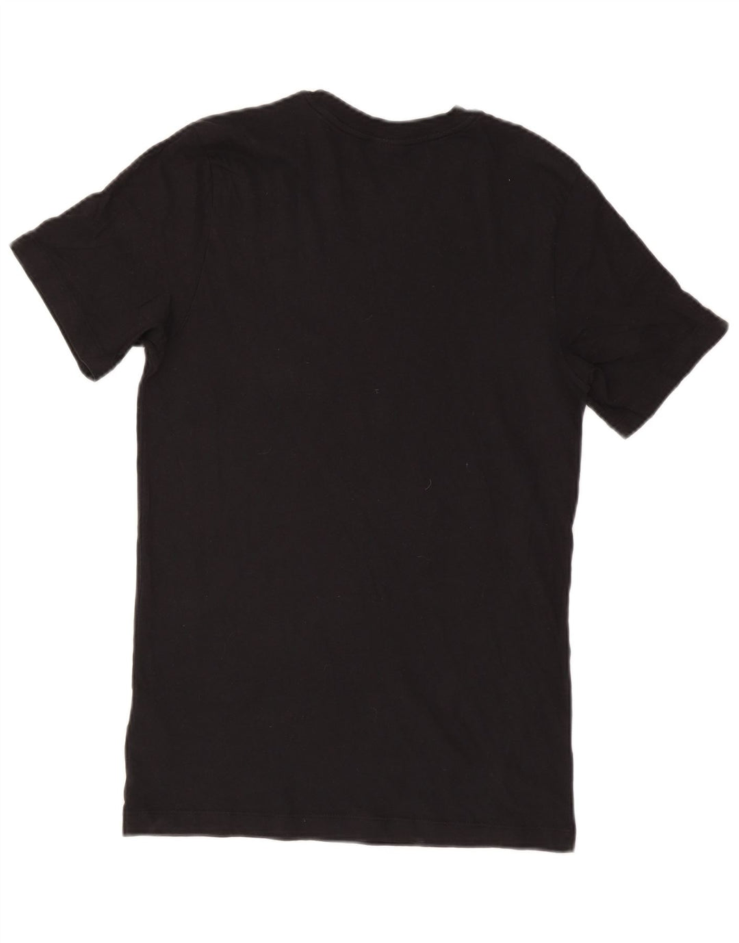 Męski T-shirt z grafiką Nike, mały, czarny, bawełniany