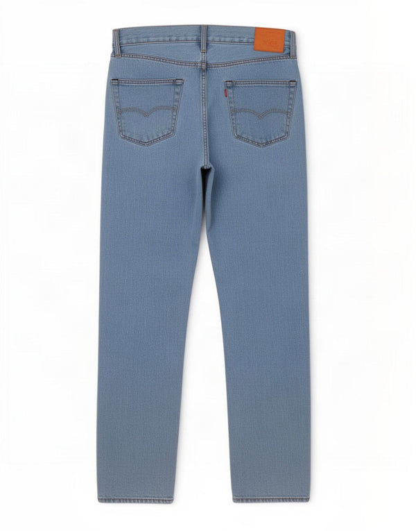 Męskie dżinsy Levi's 501 Straight W34 L32 Niebieskie bawełniane