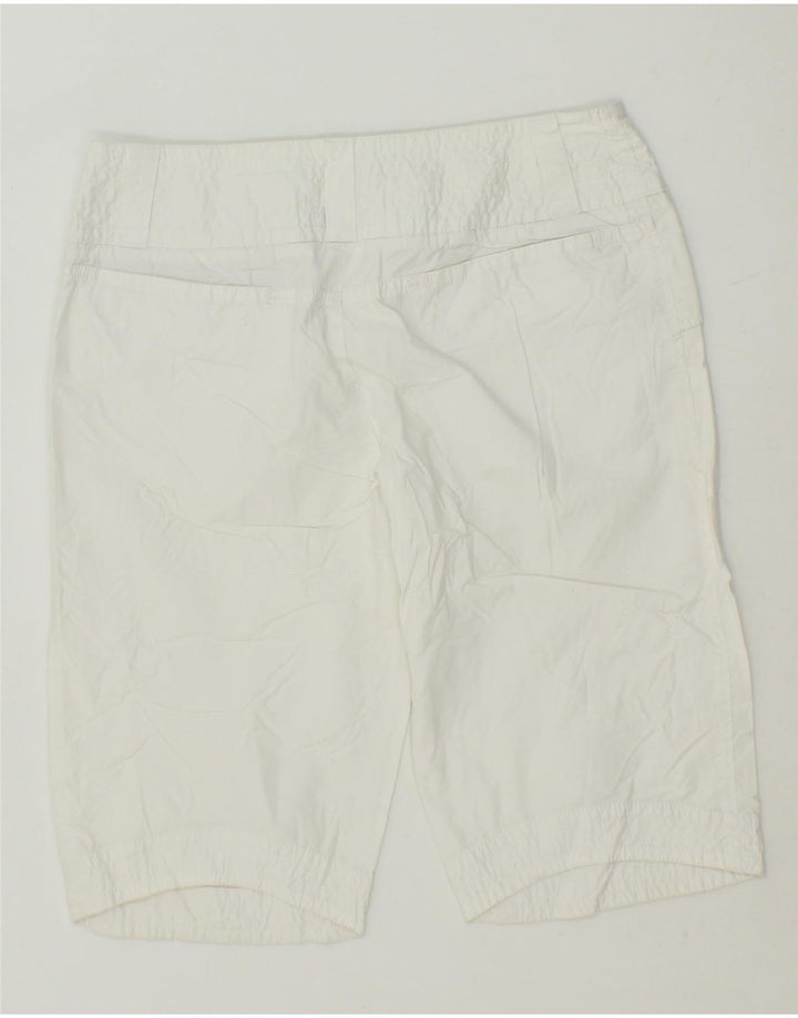 LOTTO Womens Bermuda Shorts Medium W30  White Vintage Lotto and Second-Hand Lotto from Messina Hembry 