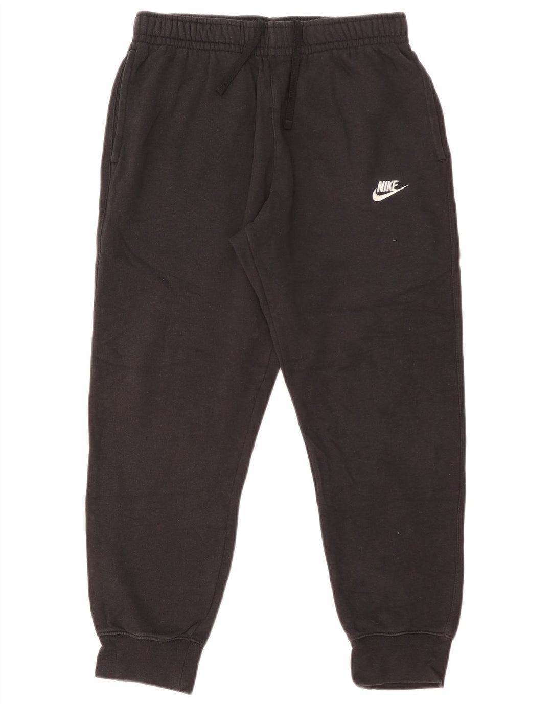 Męskie spodnie dresowe Nike, joggery, średnia czarna bawełna