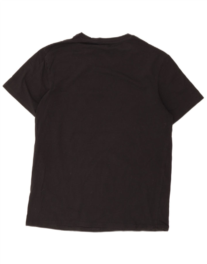 T-shirt męski Ted Baker, bawełniany, średni czarny