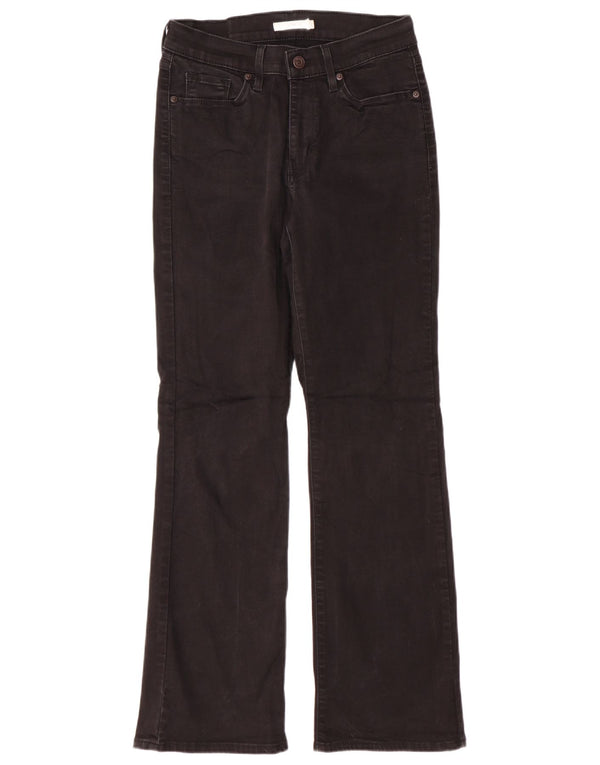 Damskie jeansy Levi's Bootcut US 8 Medium W29 L32 Czarna bawełna