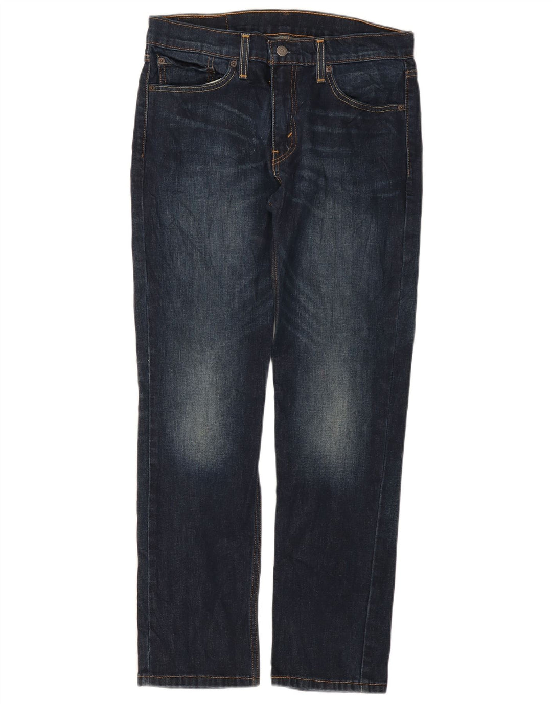 Męskie jeansy Levi's 511 Slim W32 L30 Granatowa bawełna
