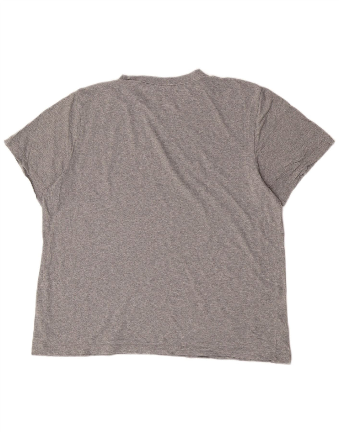 Męski T-shirt Nike z grafiką, 2XL, szara, bawełniana w plamki