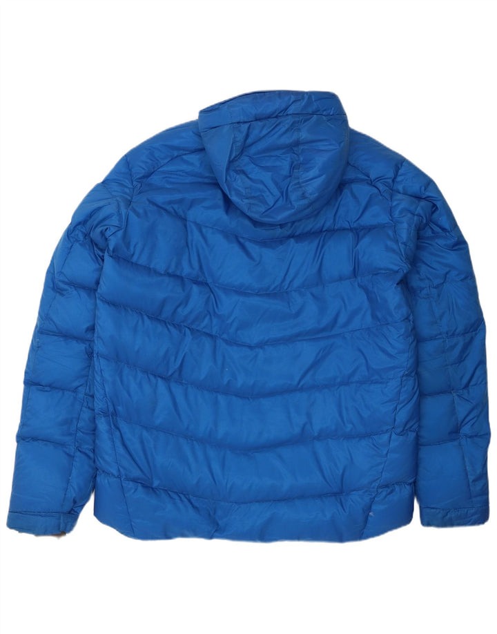 Męska ocieplana kurtka z kapturem Jack Wolfskin UK 44/46 XL Niebieski poliester