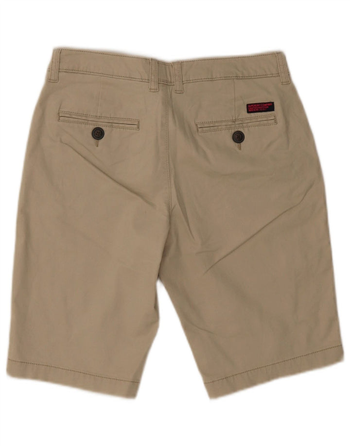 Damskie spodenki Chino Superdry W30 Średni beż, bawełna