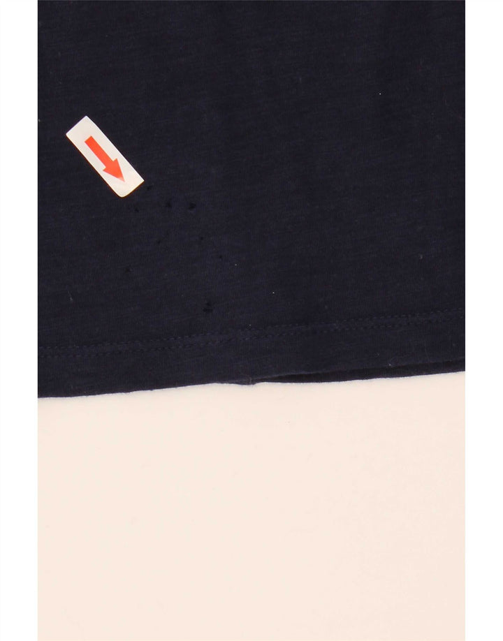 T-shirt damski Gap Top UK 12 Średni granatowy, bawełniany