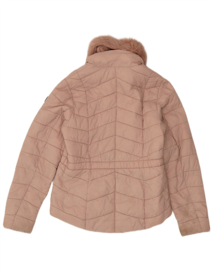 Wyściełana kurtka dziewczęca Barbour 12-13 lat XL, różowa, poliamidowa