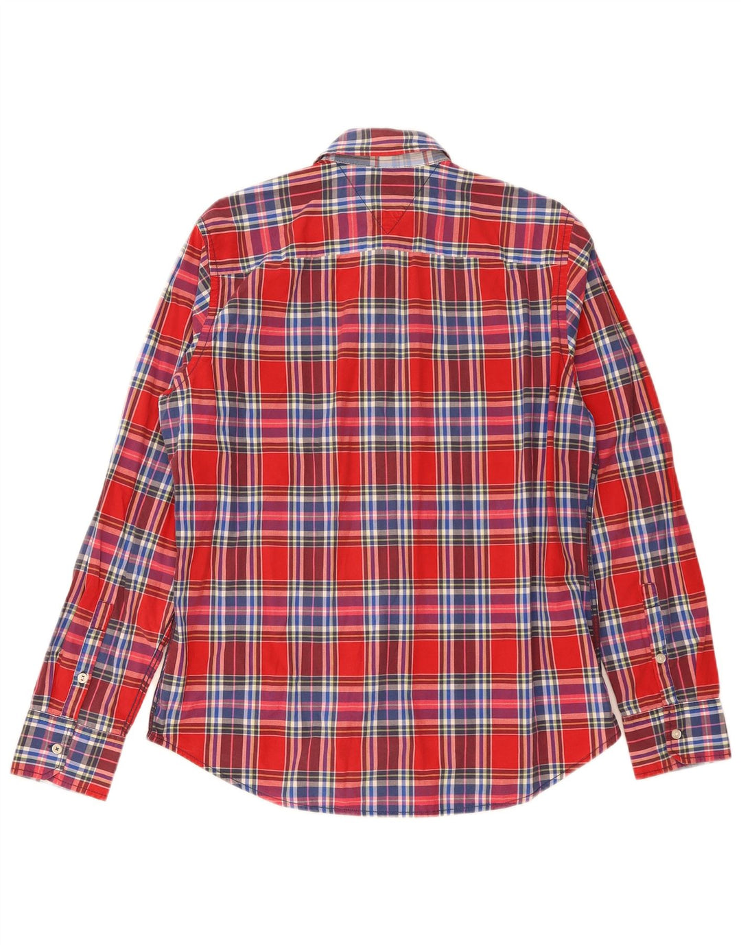 Koszula męska Tommy Hilfiger XL, bawełniana w czerwoną kratę