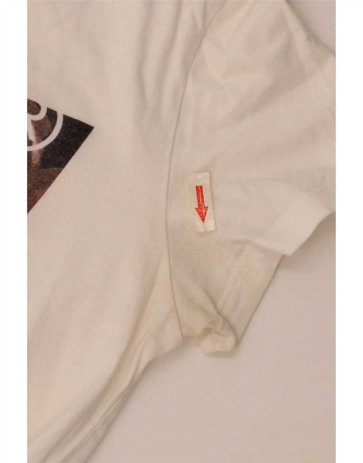 Damska koszulka z grafiką Levi's Top UK 10 Small White