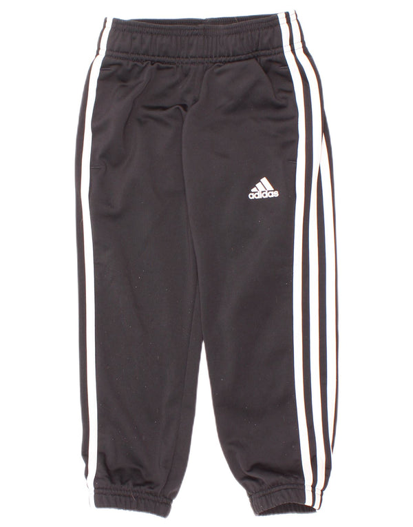 Adidas Chłopięce Spodnie Dresowe Joggery 3-4 Lat Czarny Poliester
