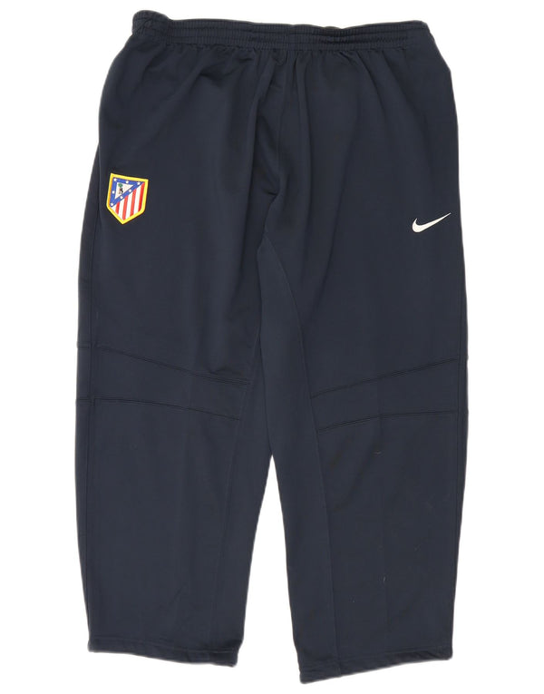 Męskie spodnie dresowe Nike Atletico Madryt XL, granatowe, poliestrowe