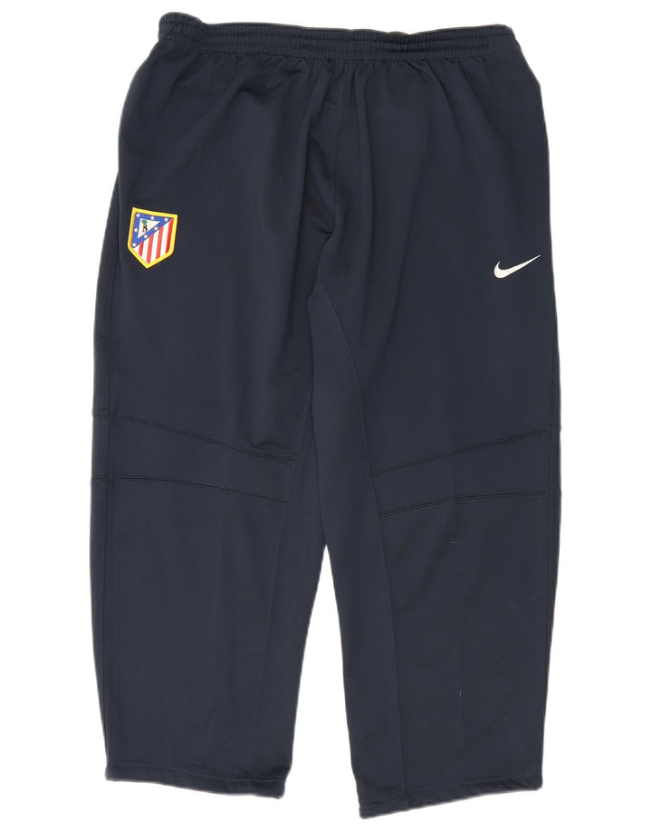 Męskie spodnie dresowe Nike Atletico Madryt XL, granatowe, poliestrowe