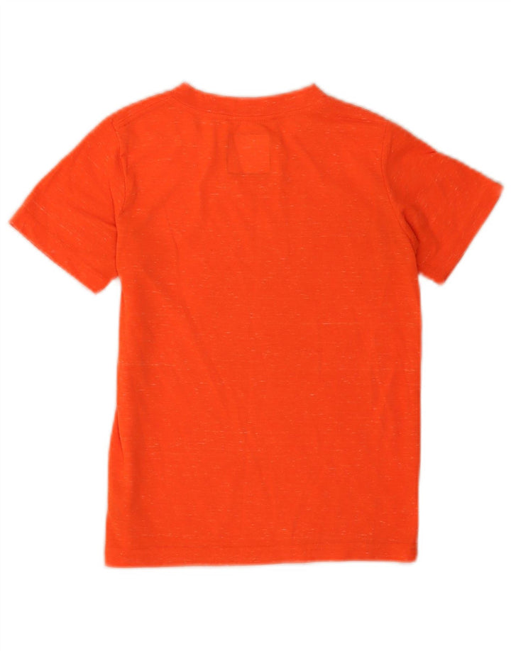 T-shirt chłopięcy Hurley Top na 6-7 lat, duży, pomarańczowy, nakrapiany poliester