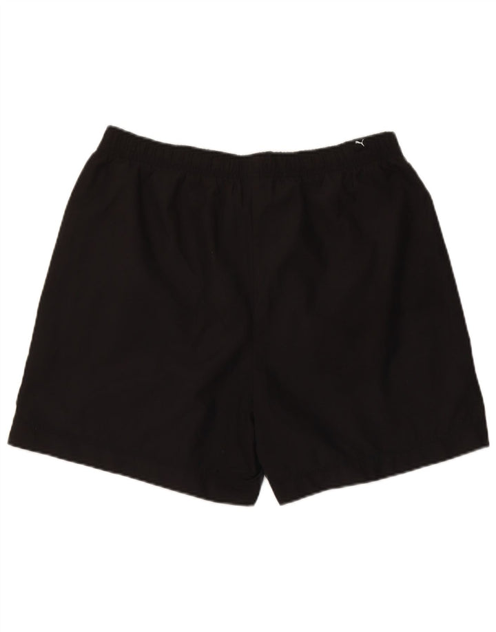 Męskie spodenki sportowe Puma, średnie czarne