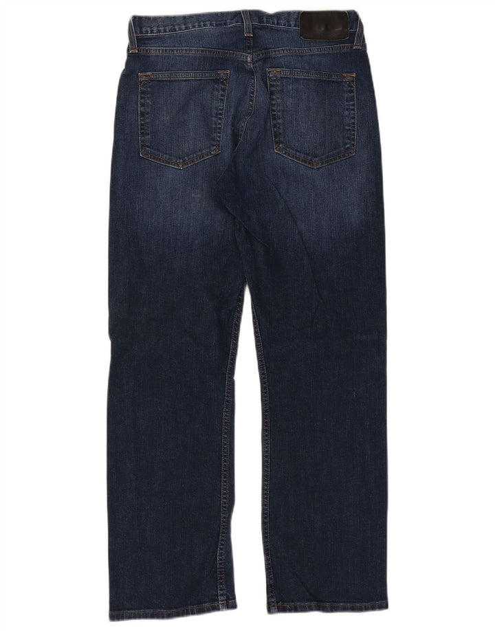 Męskie proste dżinsy Eddie Bauer W32 L30 Niebieskie bawełniane
