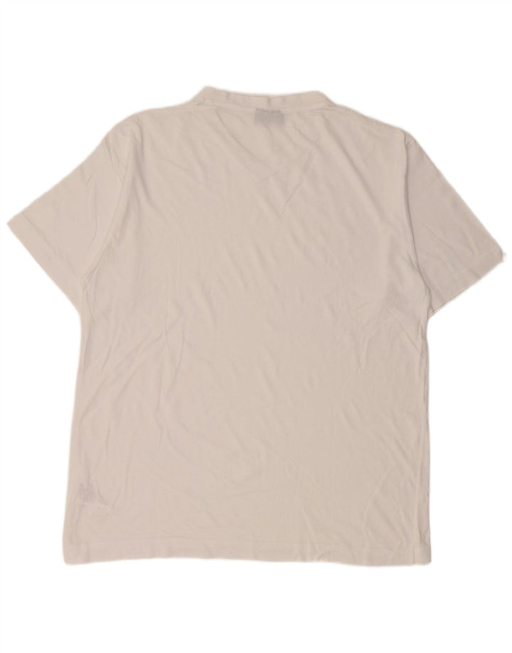 T-shirt męski Kappa Top XL, biała bawełna
