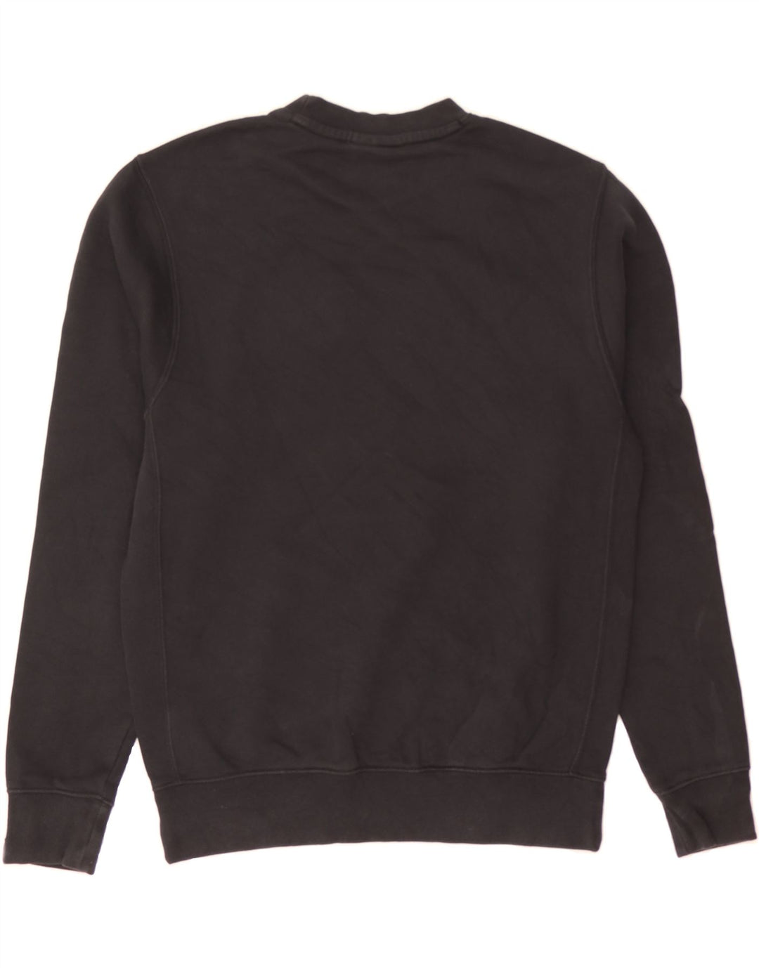 NIKE Mens Graphic Sweatshirt Jumper Small Black Cotton Vintage Nike and Second-Hand Nike from Messina Hembry 