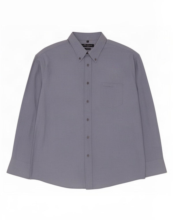 Męska koszula Oxford Ben Sherman 2XL, niebieska bawełna