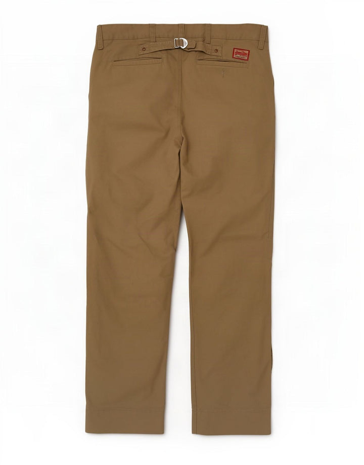 Męskie proste spodnie chino Superdry W34 L32 beżowe