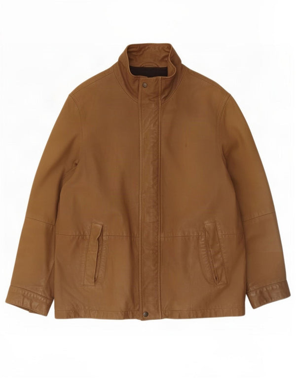 Męska kurtka skórzana Timberland UK 36 Small Brown