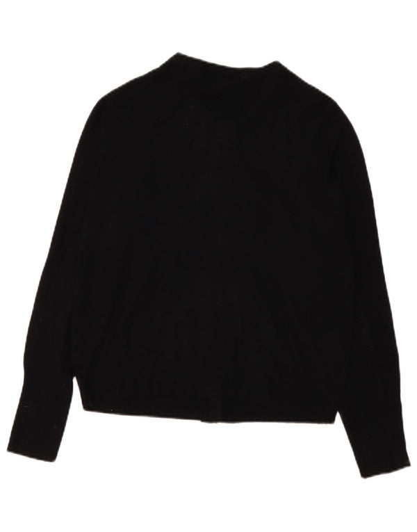 Sweter damski Marks & Spencer UK 14, średni czarny, wiskoza
