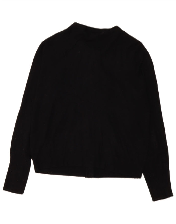 Sweter damski Marks & Spencer UK 14, średni czarny, wiskoza