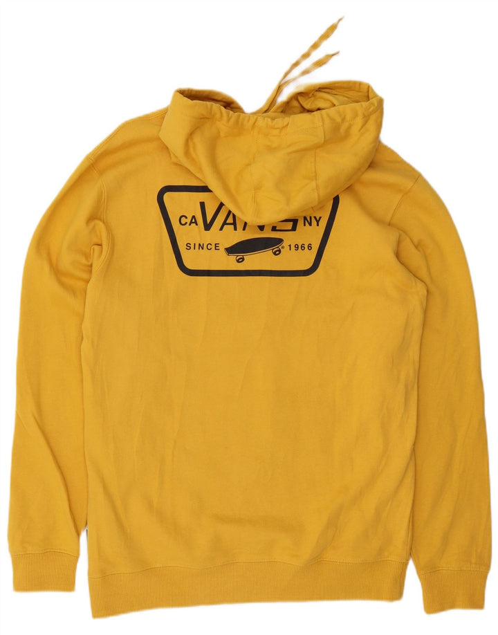 Męski sweter z kapturem Vans Graphic, mały, żółty