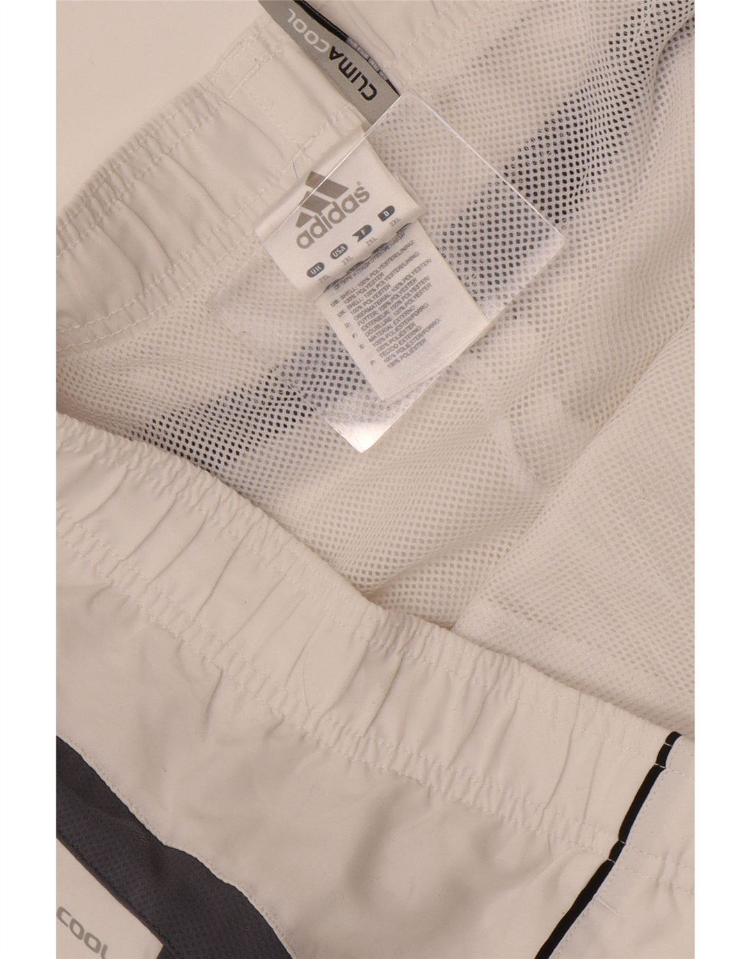 Męskie spodenki sportowe Adidas Climacool 2XL, biały poliester