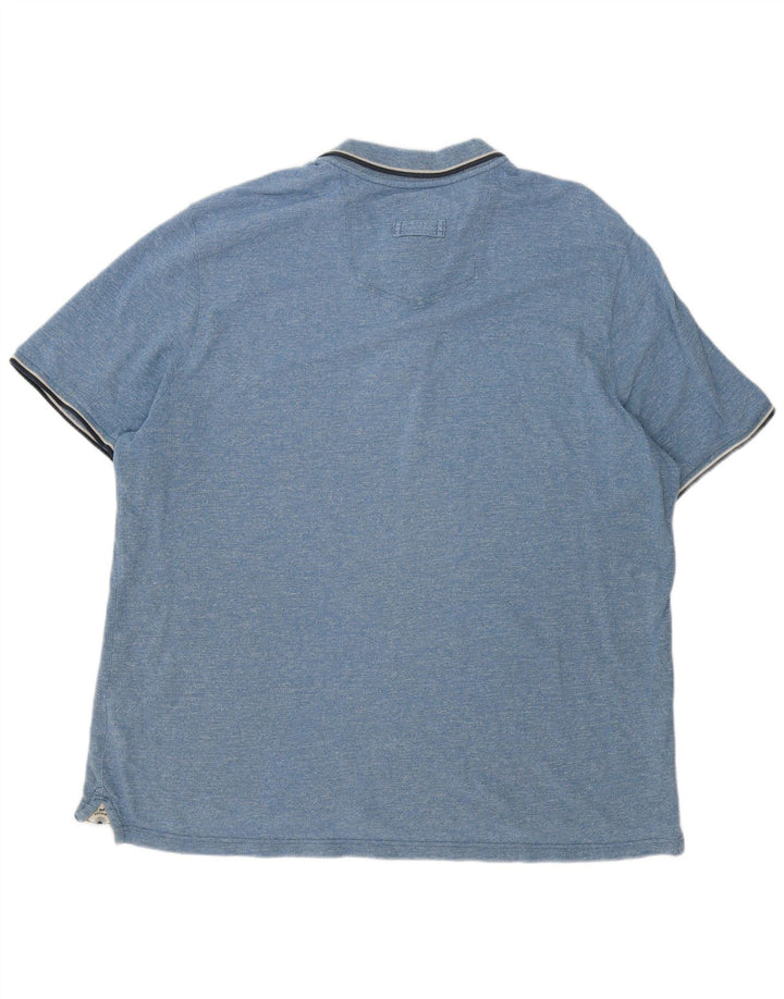 Męska koszulka polo Fat Face 3XL, bawełniana w niebieskie paski