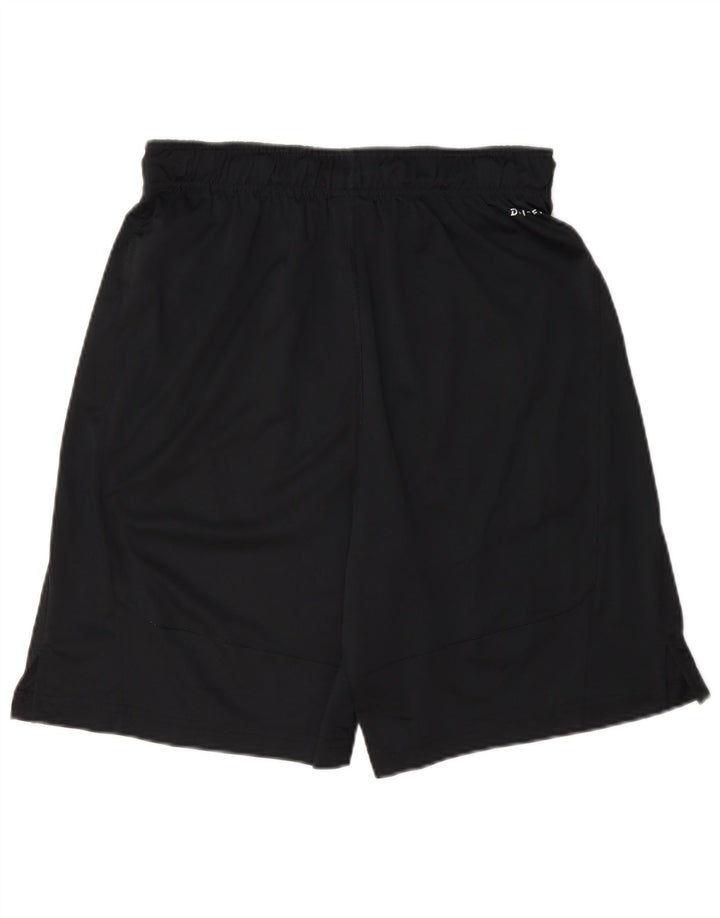 Męskie spodenki sportowe Nike Dri Fit, małe, czarne, poliestrowe