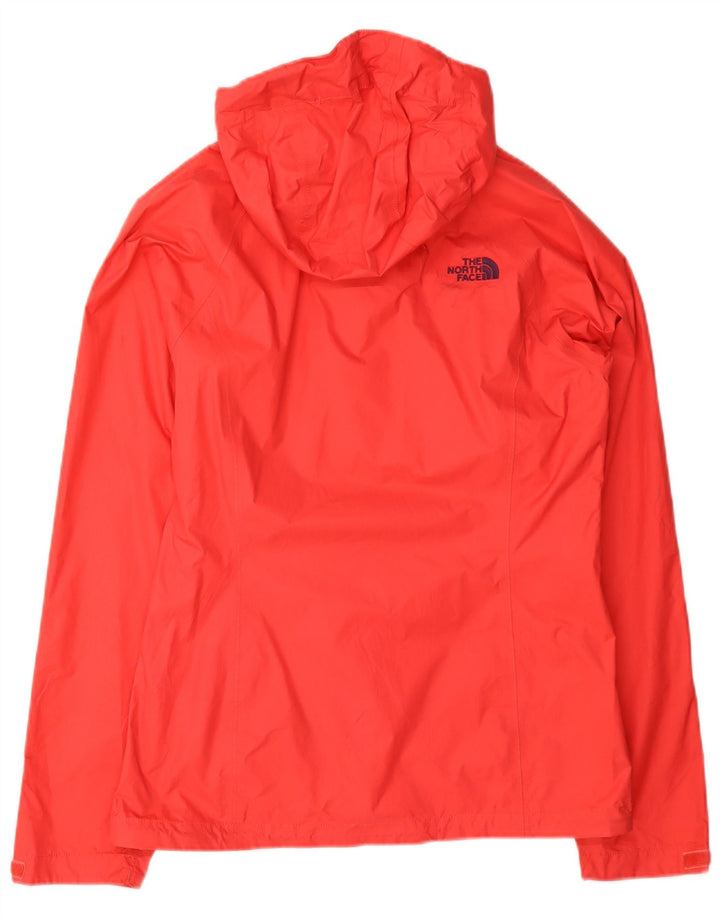 Damska kurtka przeciwdeszczowa z kapturem The North Face UK 10, mała pomarańczowa