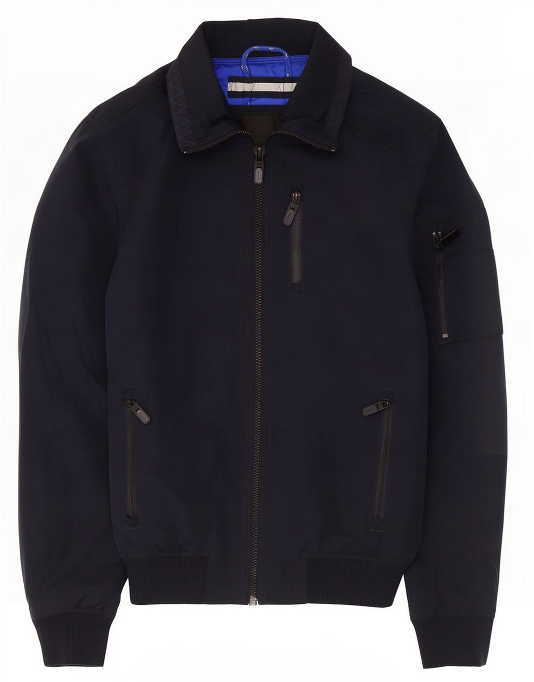 Męska kurtka bomber Superdry UK 36, mała granatowa, poliester
